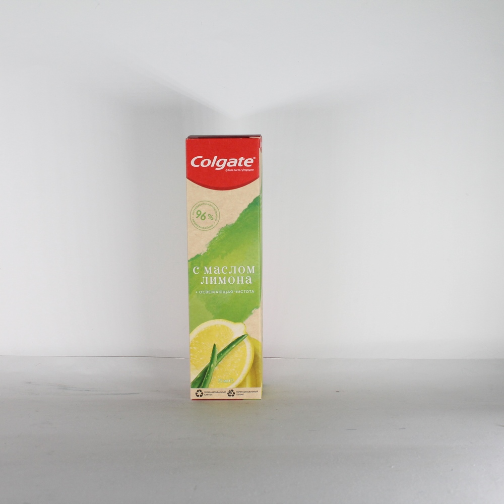 Зубная паста "Colgate" С маслом лимона с фторидом, освежающая чистота  75гр 28300