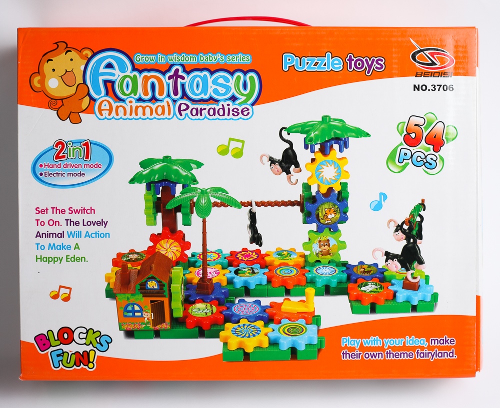 Игрушка-лего Fantasy Animal Paradise 54 деталей "Комби" 3706