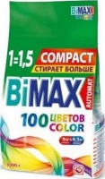Порошок стиральный "Bimax" Color, машинная стирка, для цветных тканей, 3кг 12268