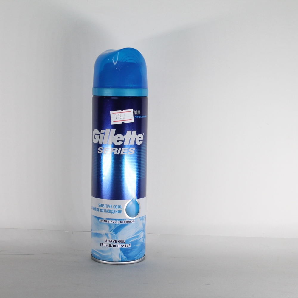Гель для бритья "Gillette" Series, для всех типов кожи, 200мл, 57847
