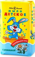 Детское мыло - кусковое "Невская косметика" С ромашкой, с экстрактом ромашки , 90гр 01569