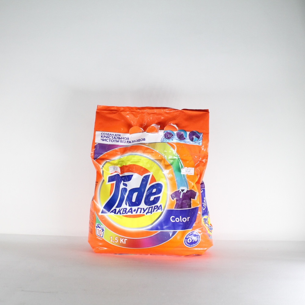 Порошок стиральный "Tide" COLOR, машинная стирка, для цветных тканей, 1,5кг 90839435