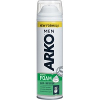Пена для бритья "Arko" Anti Irritation, с экстрактами трав, для всех типов кожи, 200мл, 77257