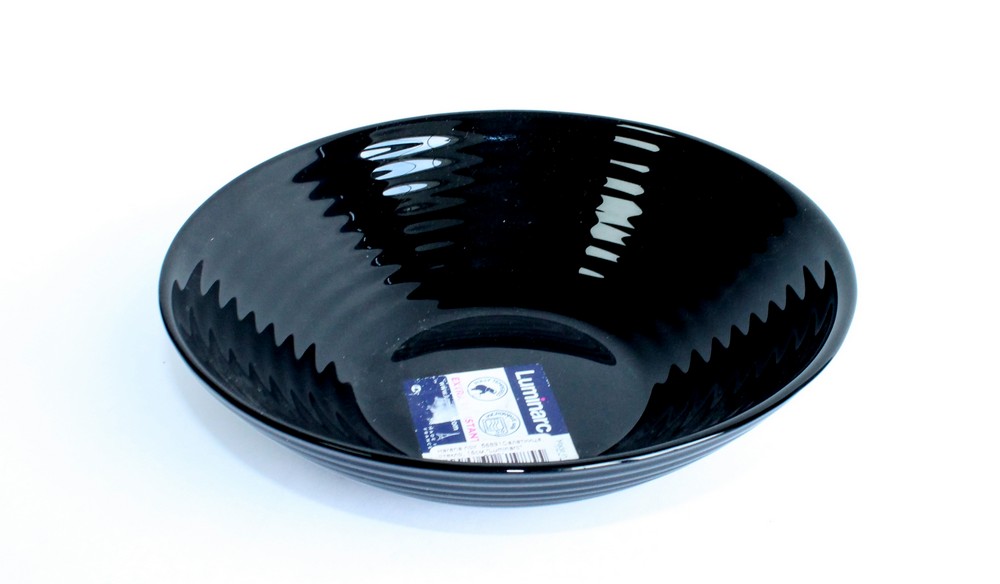 Салатница, стекло, 16см "Luminarc" Harena noir  56891