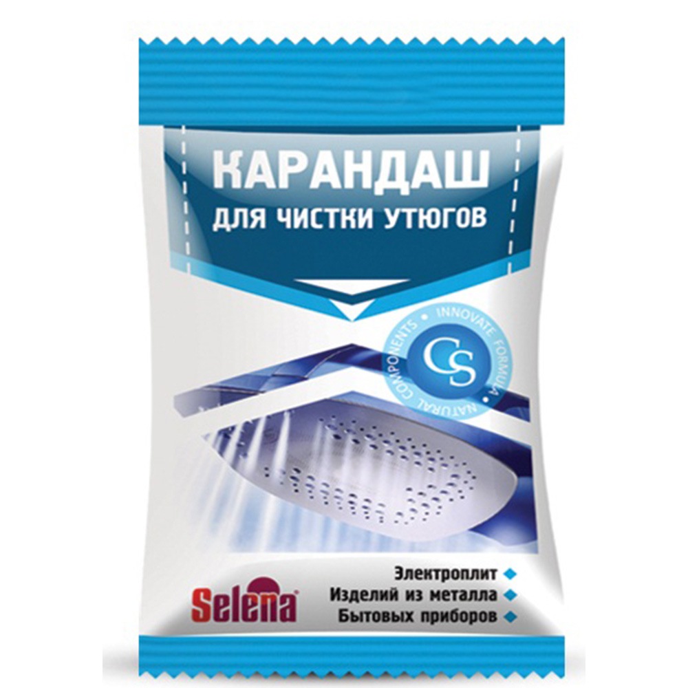 Чистящий карандаш "Selena" Для чистки утюгов, от ласкутков х/б , 25гр 40280
