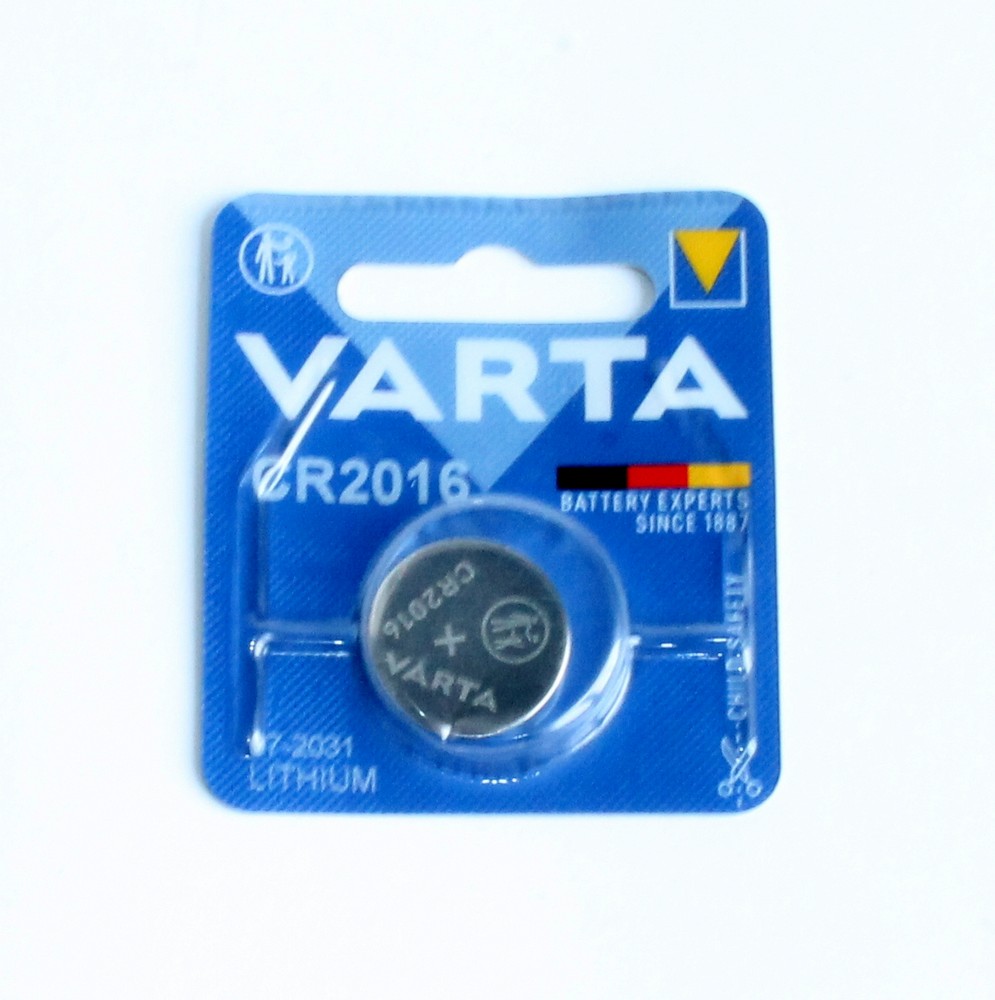 Батарейки таблетка 3V 1шт "Varta" Lithium CR2016 76639