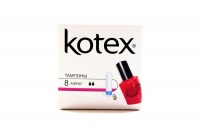 Гигиенические тампоны "Kotex" Комфорт, 2 капли, 8шт 34527