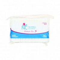 Ватные палочки "Normal clinic" Cotton buds, 300шт 03380