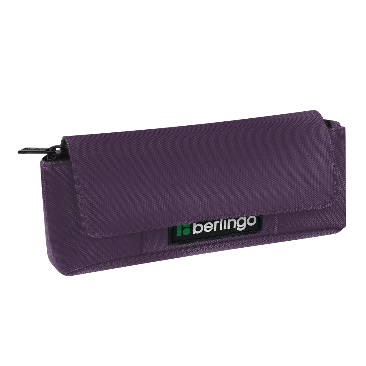 Пенал 1 отделение текстиль фиолетовый "Berlingo" Purple focus BR-PM-080502
