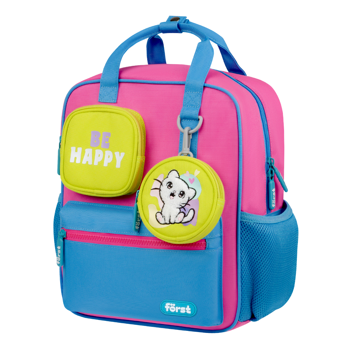 Рюкзак 39*28*17см эрго-спинка, ассорти "Först" Be Happy! FT-KB-022502