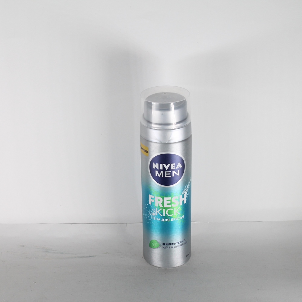 Пена для бритья "Nivea men" Fresh kick, для всех типов кожи, 200мл, 43340