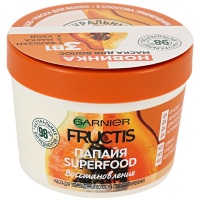 Маска для волос "Garnier" Fructis.Папайя, для всех типов волос, 390мл 137539