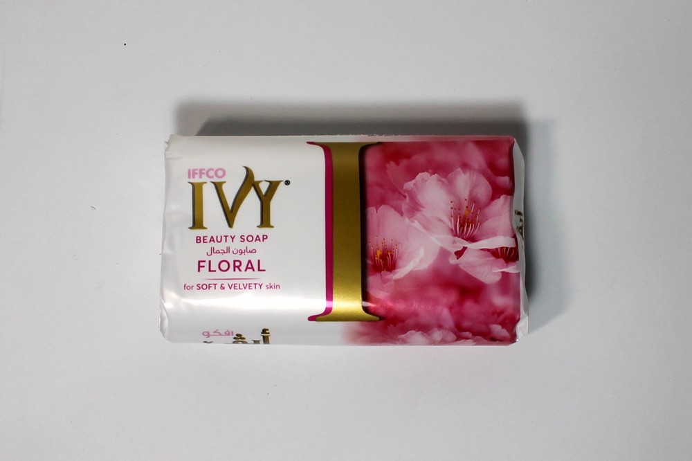 Мыло кусковое "Ivy" Цветочное, 115гр 19588