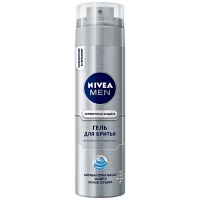 Пена для бритья "Nivea" Серебряная защита, для всех типов кожи, 200мл, 40181
