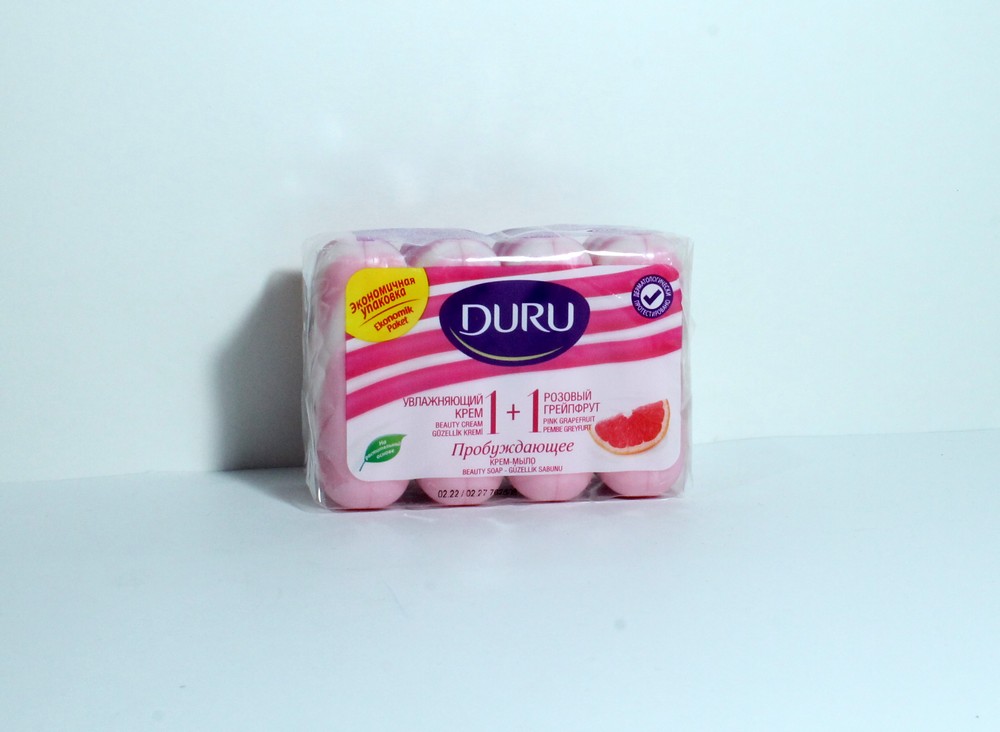 Крем-мыло "Duru" Пробуждающее, 4*80гр 17816