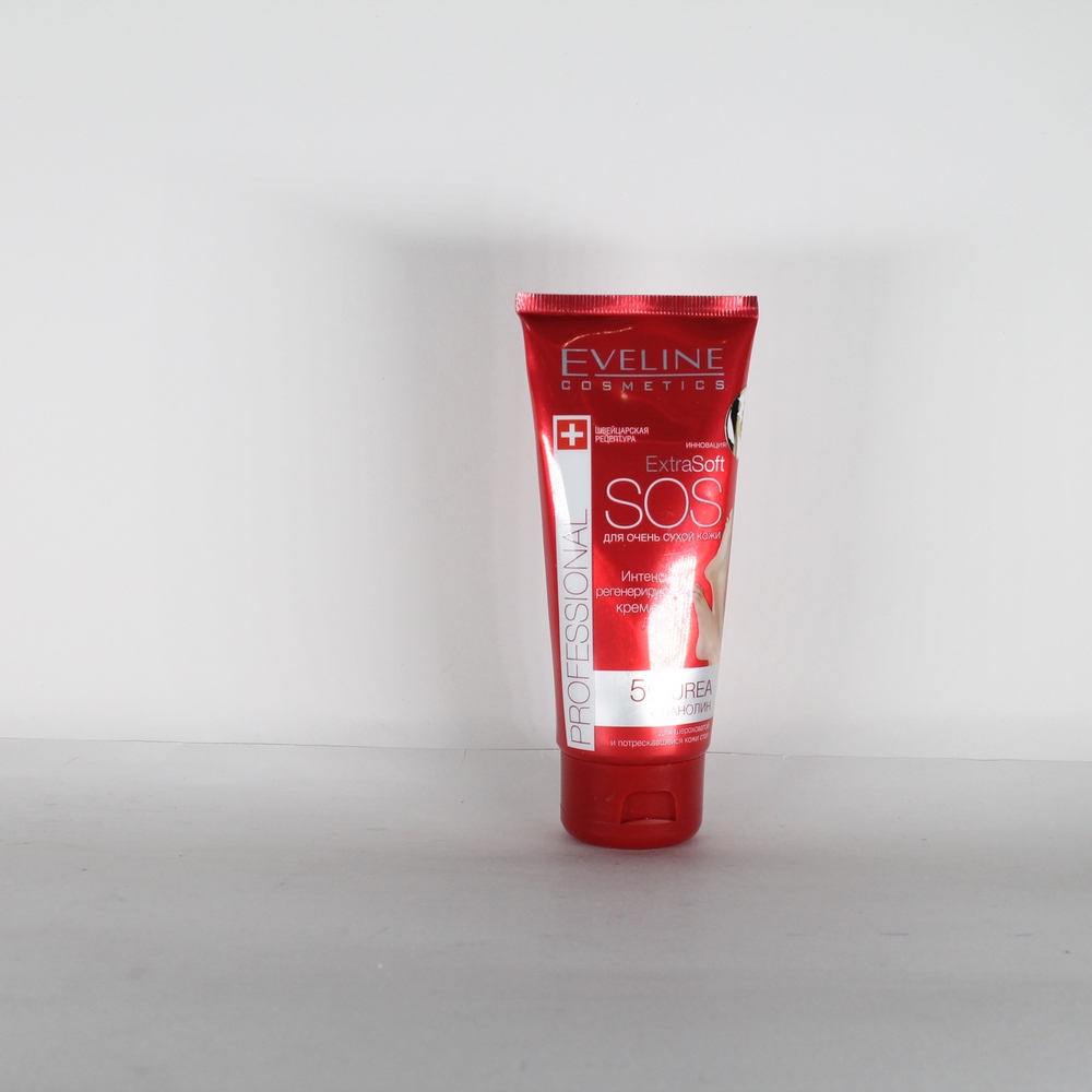 Крем-маска для ног "Eveline cosmetics" Extra soft SOS professional, увлажнение и смягчение, для сухо