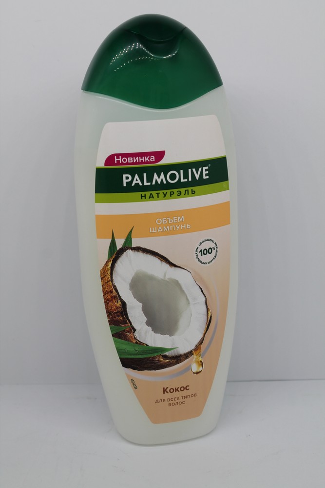 Шампунь для сухих и поврежденных волос "Palmolive" Объем с экстрактом кокоса, для всех типов волос, 