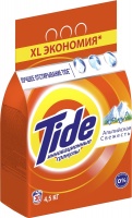 Порошок стиральный "Tide" Альпийская свежесть, машинная стирка, для всех типов тканей, 4,5кг 28171