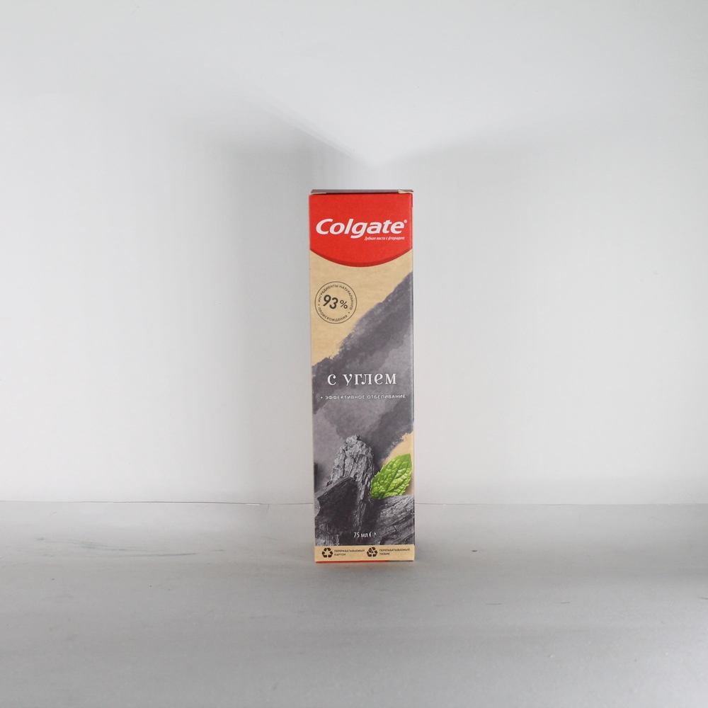 Зубная паста "Colgate" С углем с фторидом, отбеливающая  75гр 28287