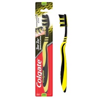 Зубная щётка "Colgate" Зиг-Заг. Древесный уголь, 1шт средняя щетина 149922