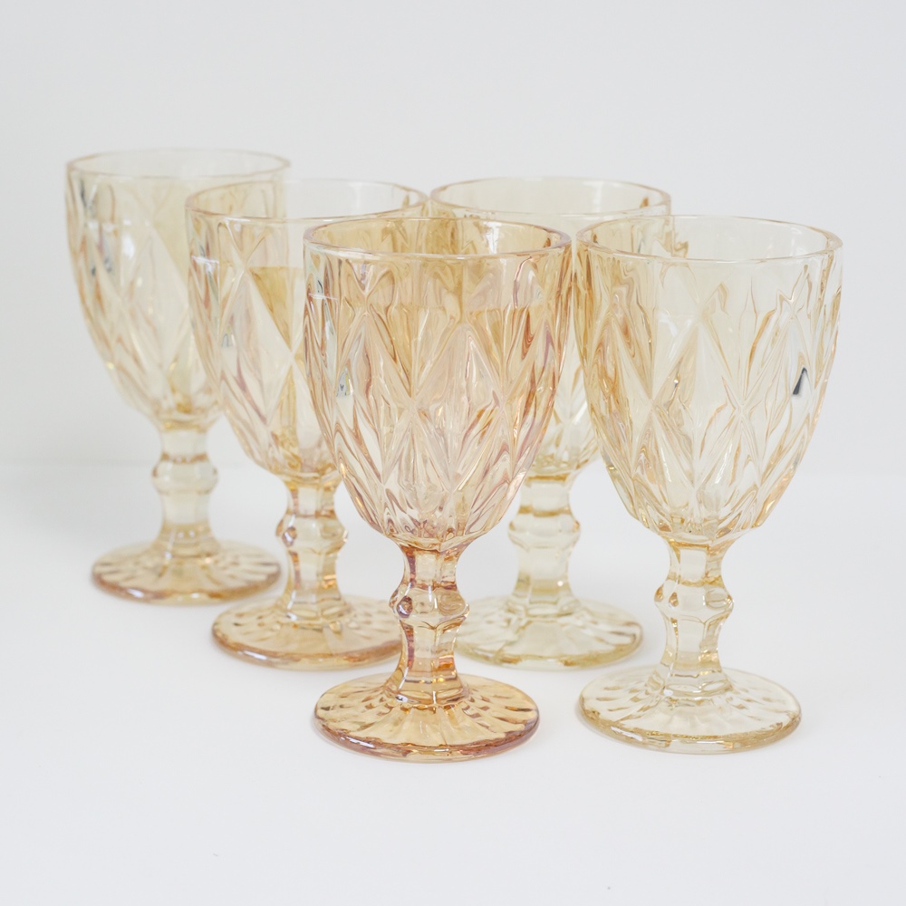 Фужер, цвет ассорти, материал стекло "Комби" Glass Ware 71635