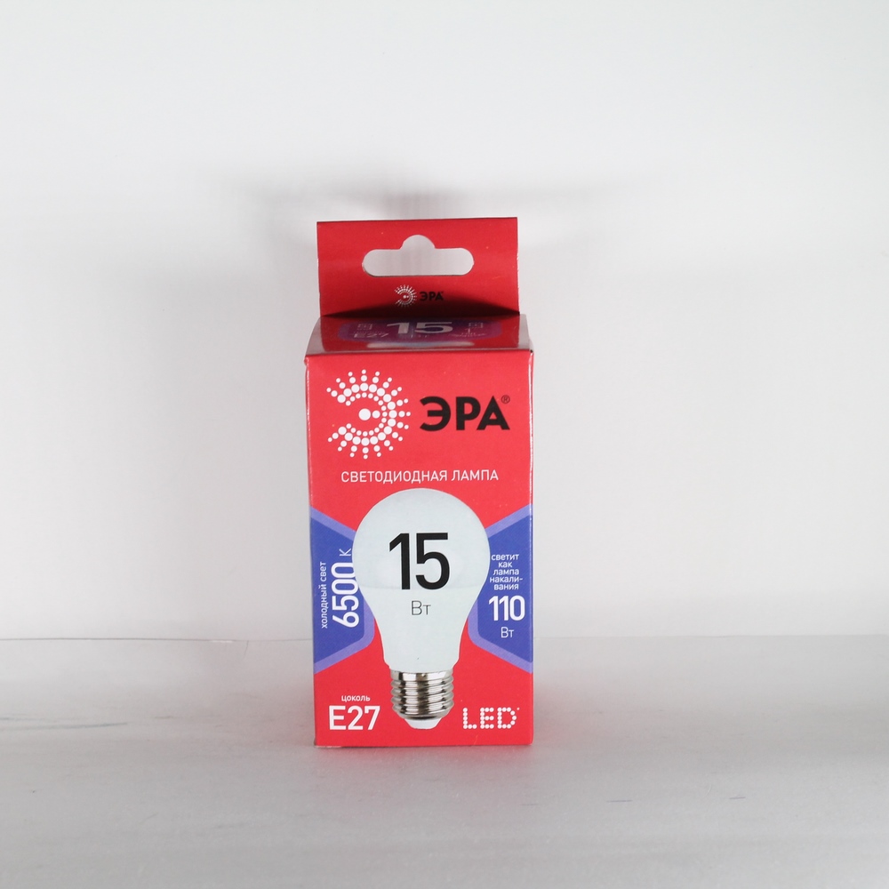Светодиодная лампа, E27 15Вт, холодный свет, "Эра" LED 87769