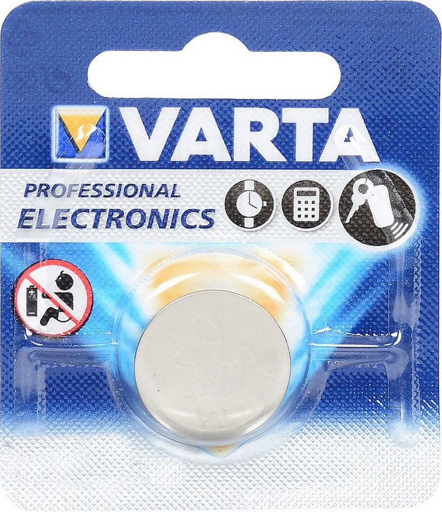 Батарейки таблетка 3V 1шт "Varta" Lithium CR2025 76875