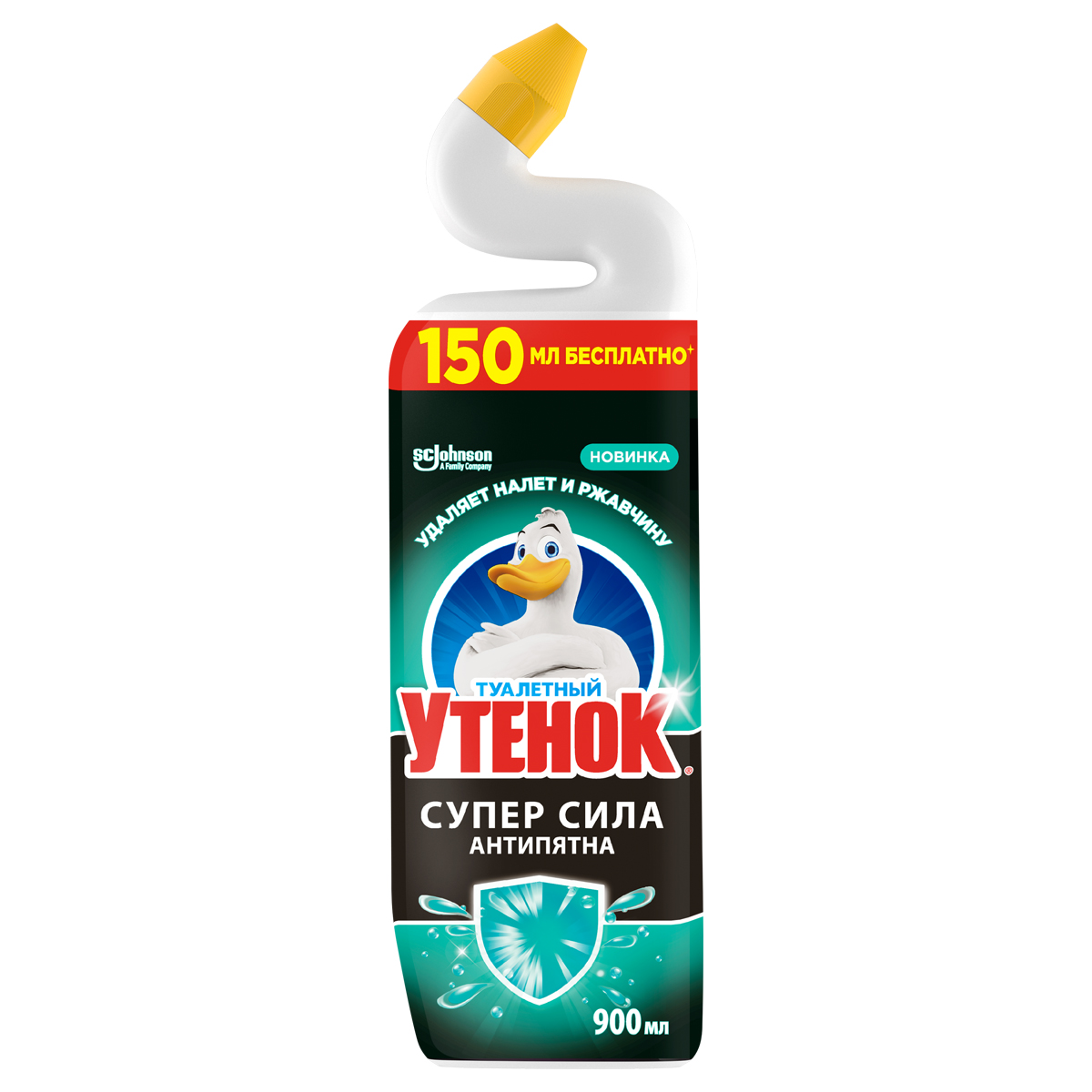 Чистящее средство "Туалетный утенок" Супер сила , антипятна, без хлора, 900мл 35457
