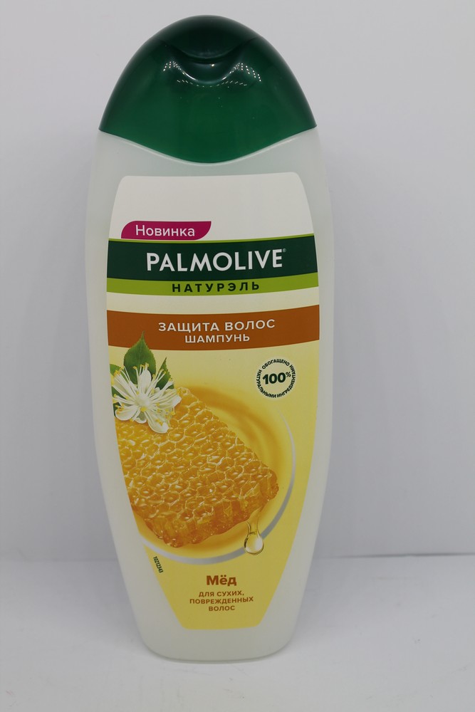 Шампунь для сухих и поврежденных волос "Palmolive" Защита волос с экстрактом меда, для сухих и повре