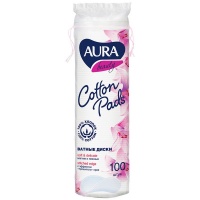 Ватные диски "Aura" Beauty, 100шт 20711