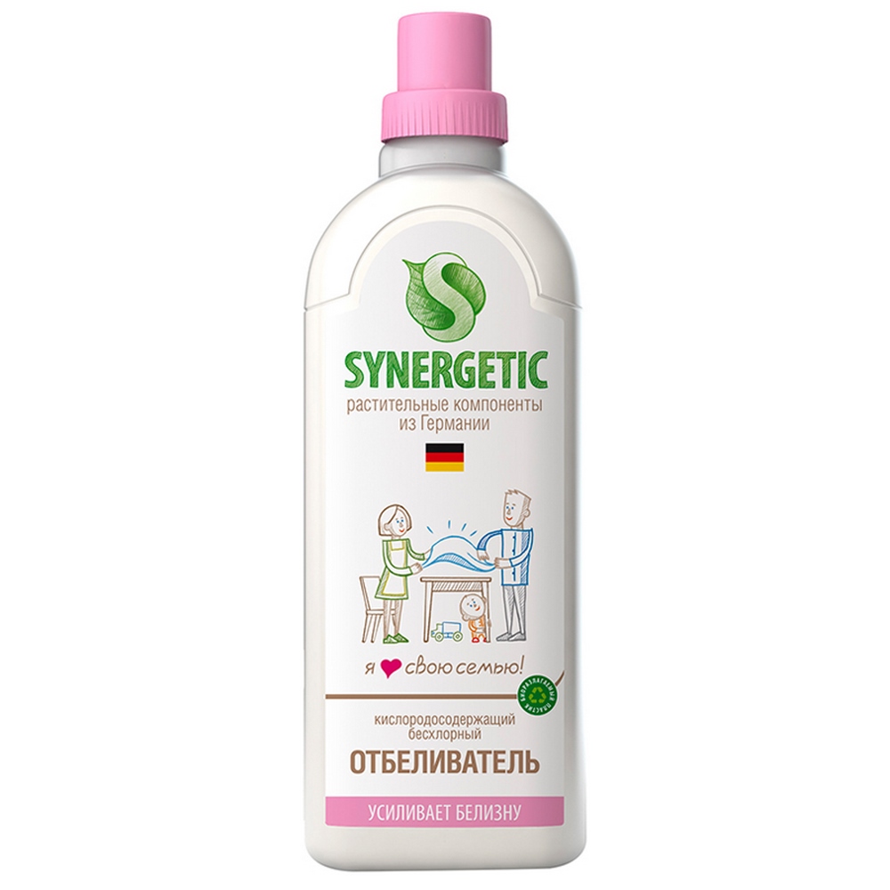 Отбеливатель "Synergetic" БС, жидкость, 1л 39096