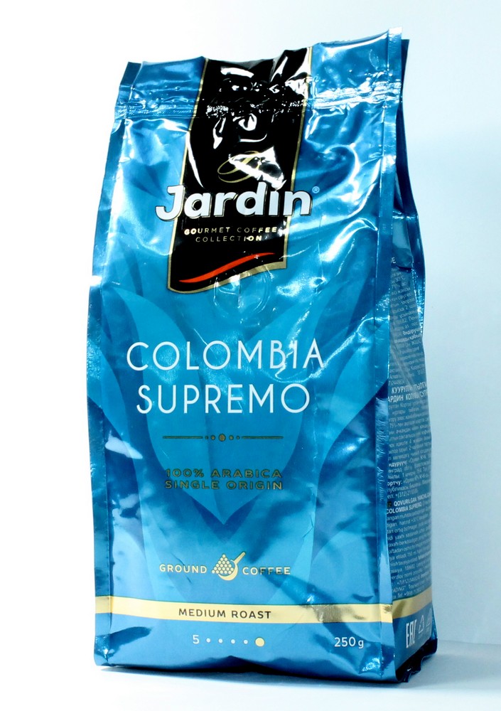 Кофе молотый "Jardin" Colombia supremo, 250гр 05800