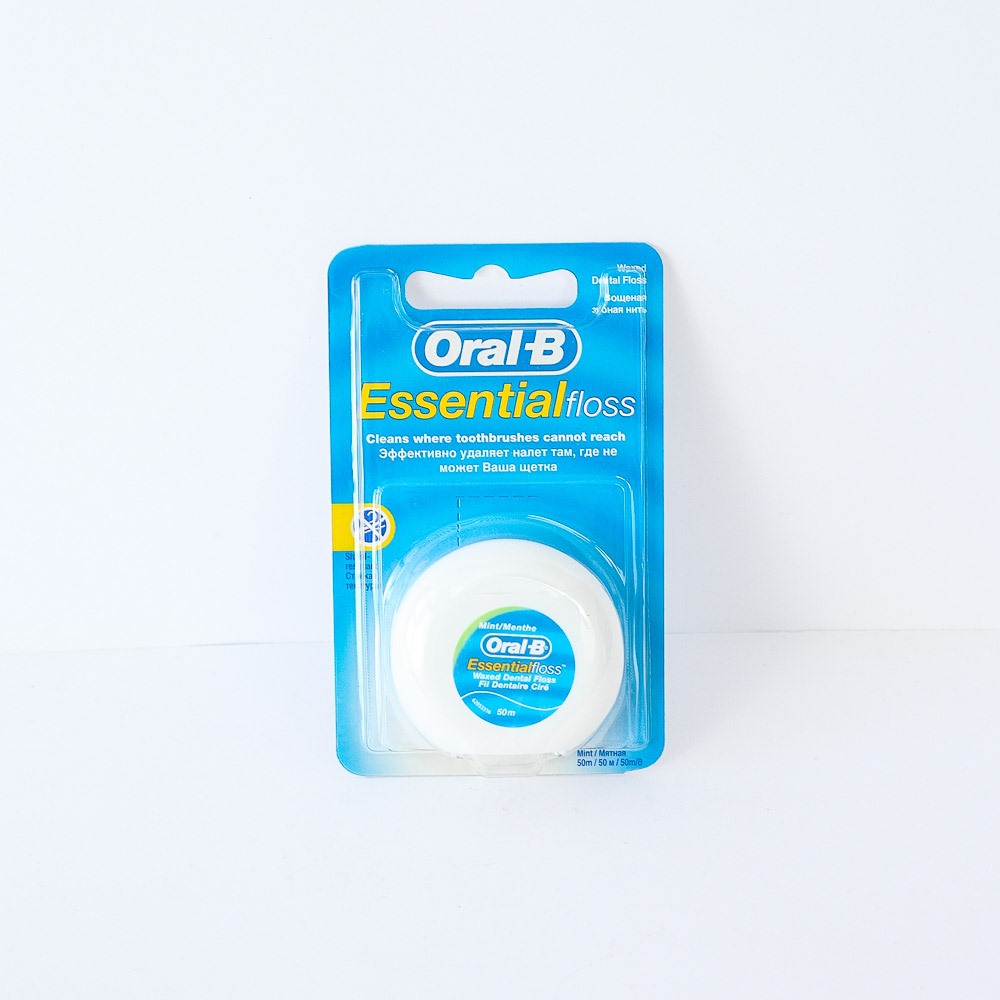 Зубная нить "Oral-B" mint, 50м, 91235353