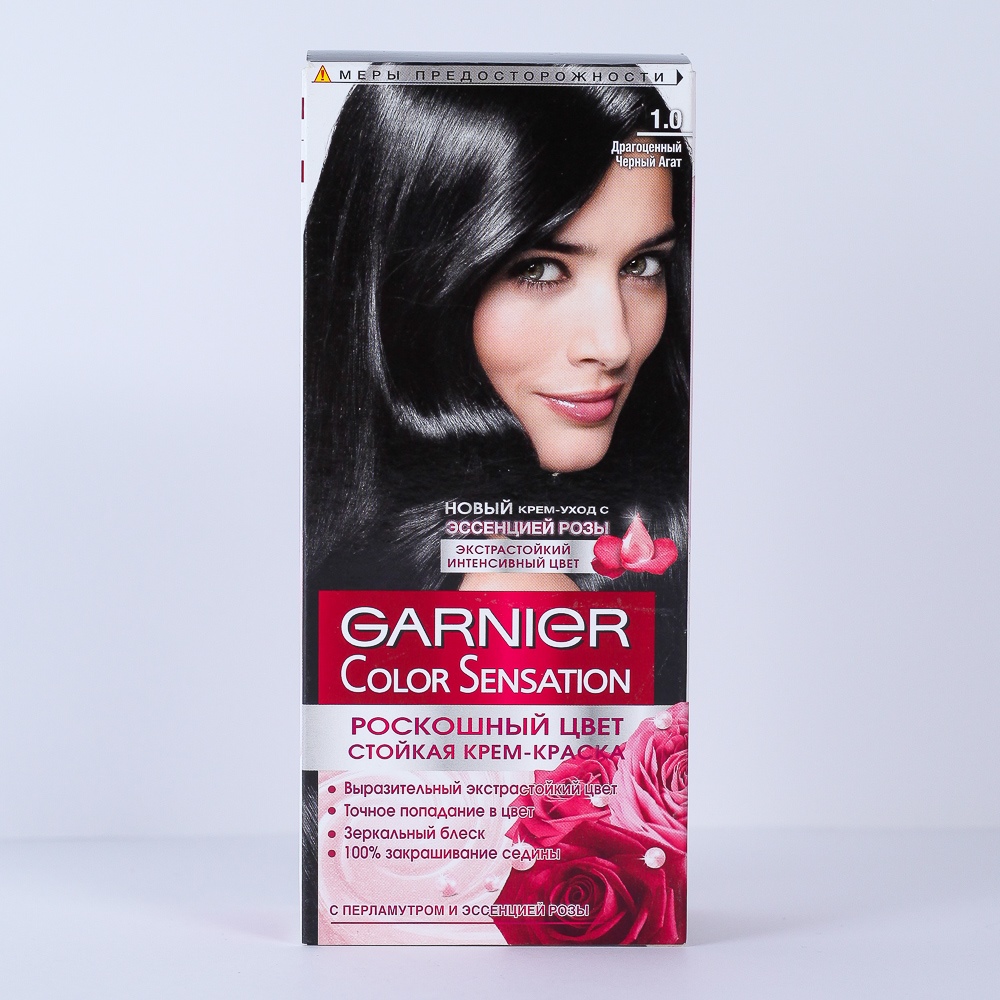 Краска для волос "Garnier" Color sensation, черный агат, 35574
