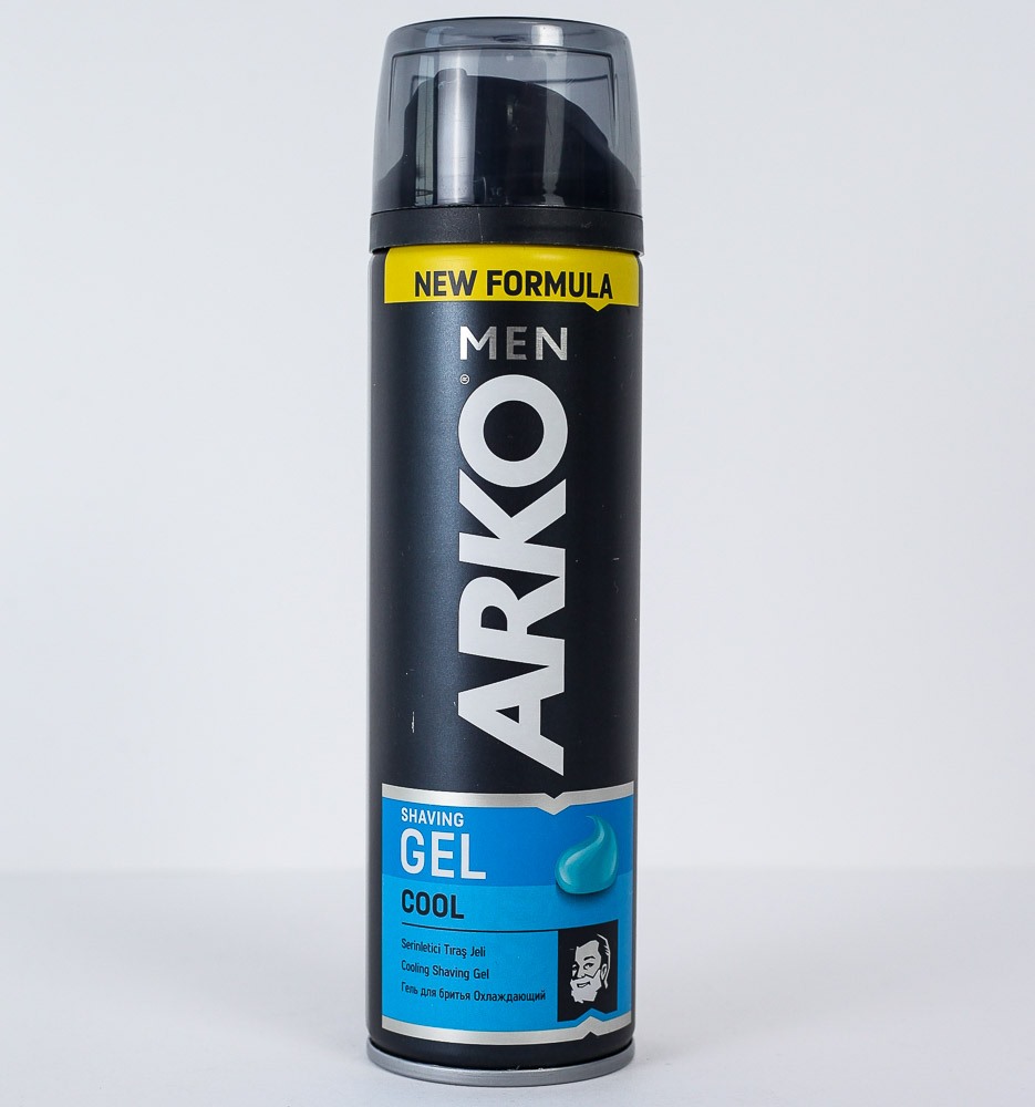 Гель для бритья "Arko" Cool, для всех типов кожи, 200мл, 90907
