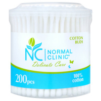 Ватные палочки "Normal clinic" Cotton buds, 200шт VPN032