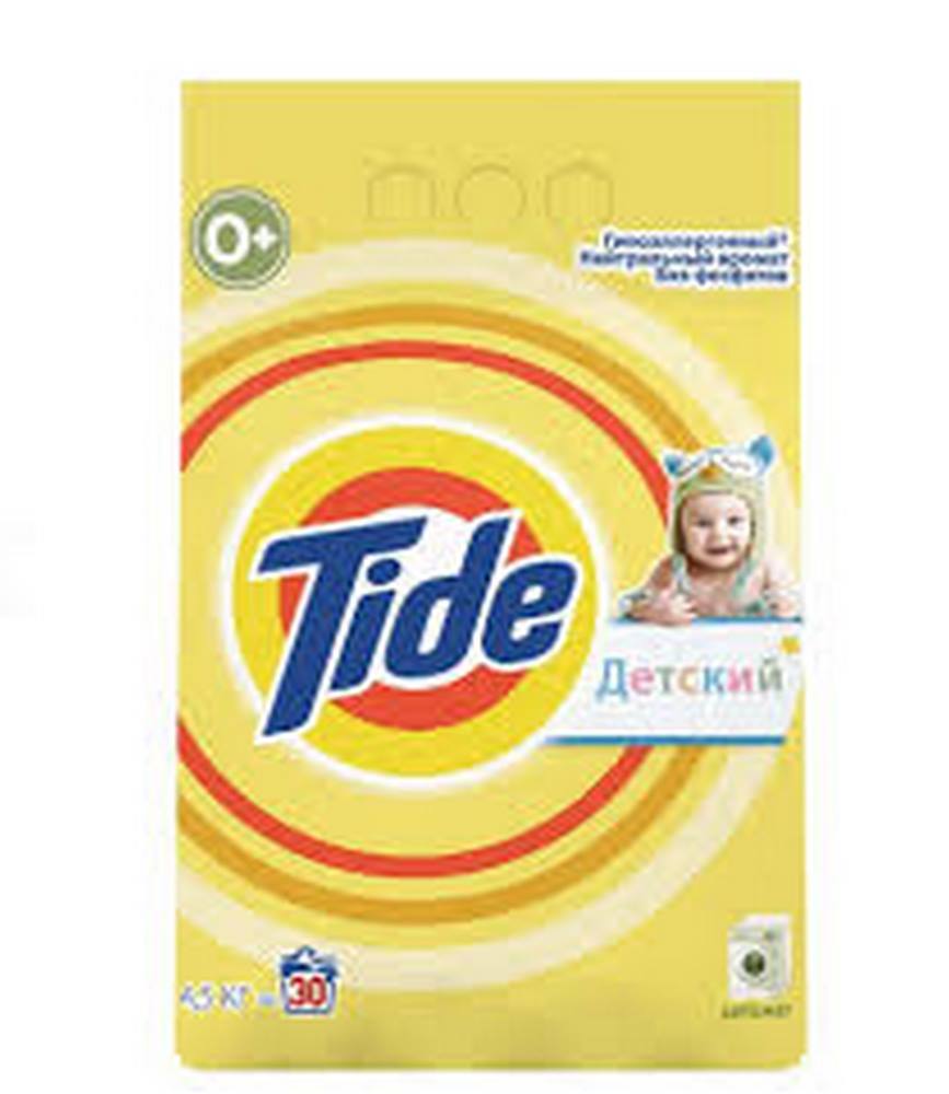 Порошок стиральный "Tide" Детский, машинная стирка, для всех типов тканей, 2,4кг 00369
