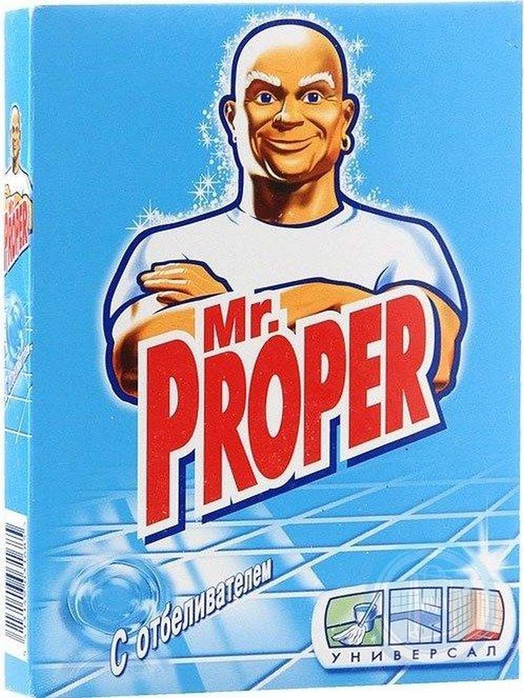 Чистящий порошок "MrProper" С отбеливателем, для всех поверхностей, 400гр 31685