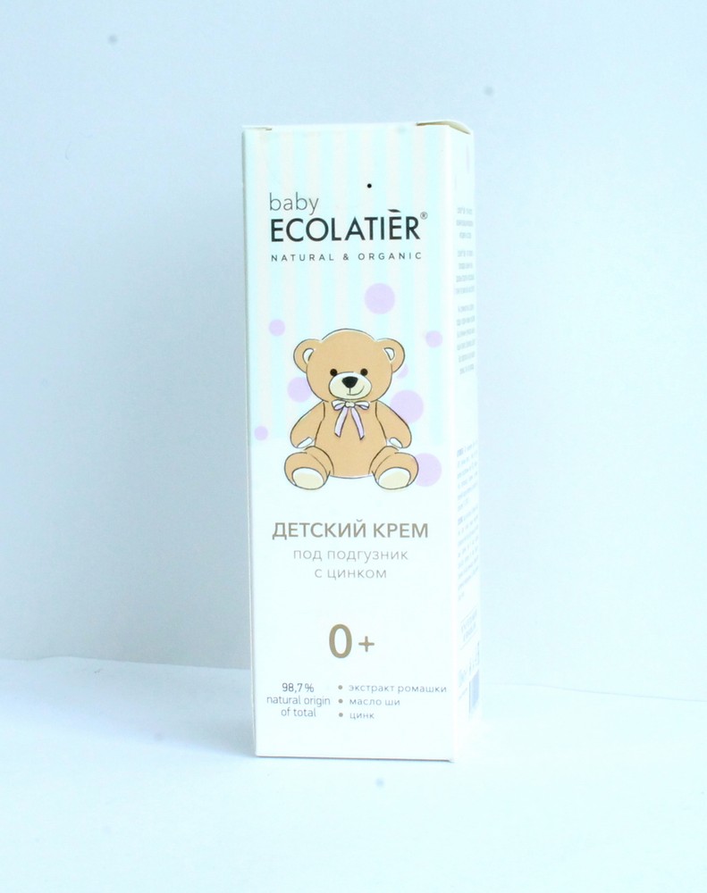 Детский крем "Ecolatier" Под подгузник с цинком, для чувствительной кожи, 100мл 50916