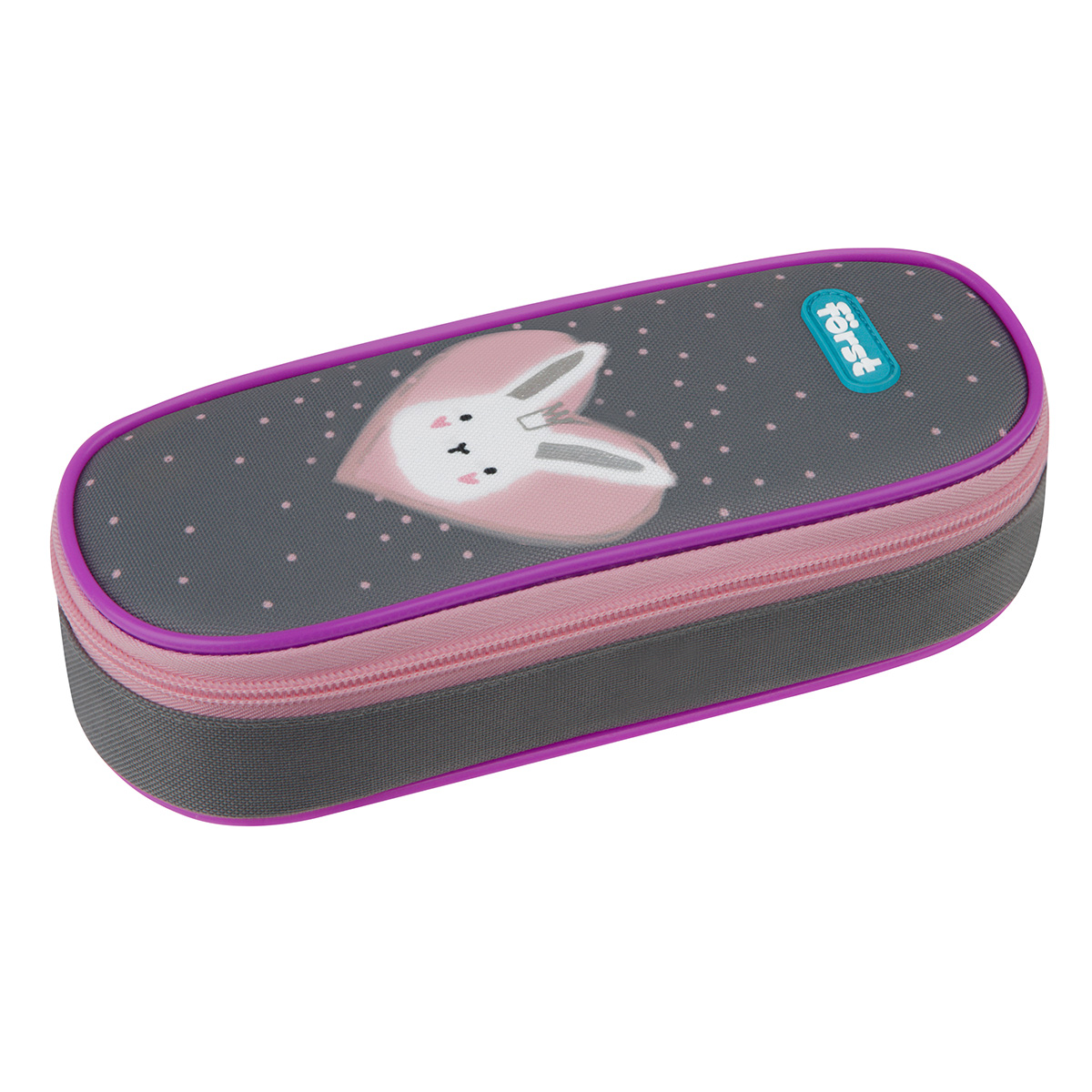Пенал 1 отделение полиэстер с рисунком "Forst" Little Friend FT-PF-062509