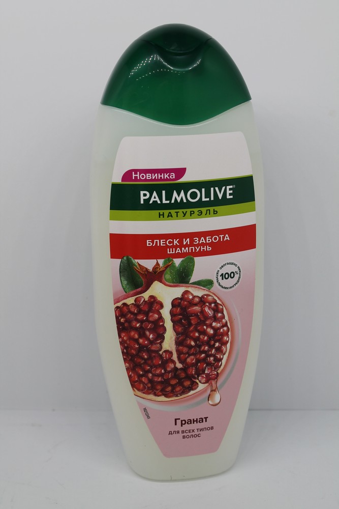 Шампунь для сухих и поврежденных волос "Palmolive" Блеск и забота с экстрактом граната, для всех тип