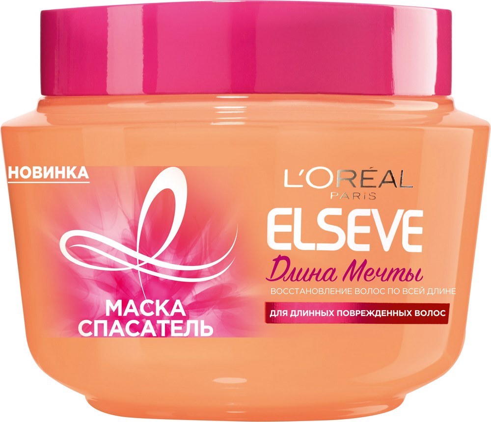 Маска для волос "Elseve" Длина мечты, для поврежденых волос, 300мл 754229