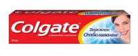 Зубная паста "Colgate" Бережная с фторидом, отбеливающая  100мл  88279