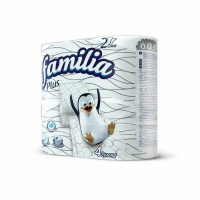 Туалетная бумага "Familia" Plus, 2 слоя, 4шт 00143
