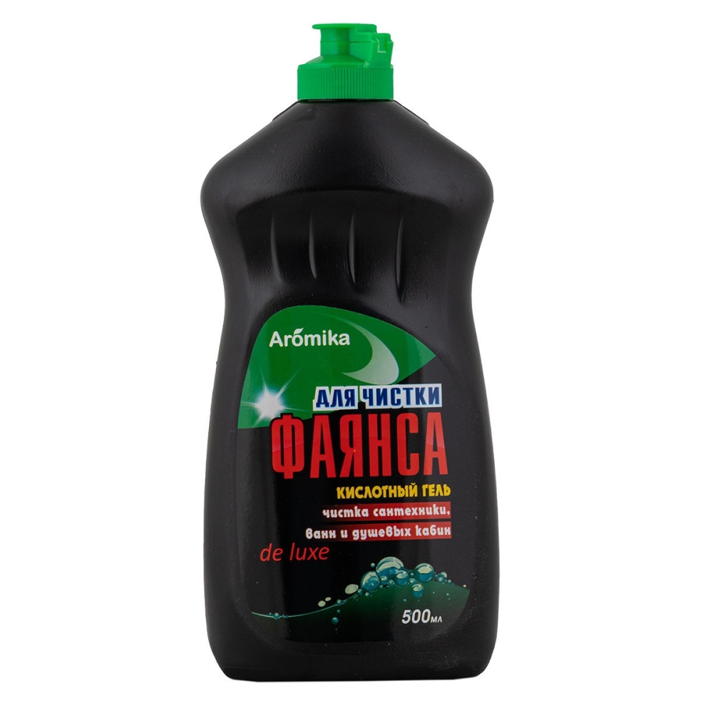 Чистящий гель "Aromika" Для фаянса, очищение, дезинфекция, блеск, 500мл 22097