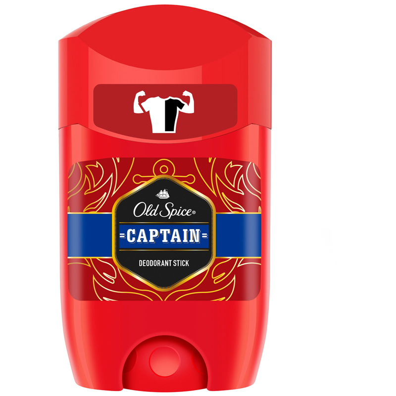 Дезодорант-антиперспирант - стик мужской "Old spice" Captain, 50мл 970459