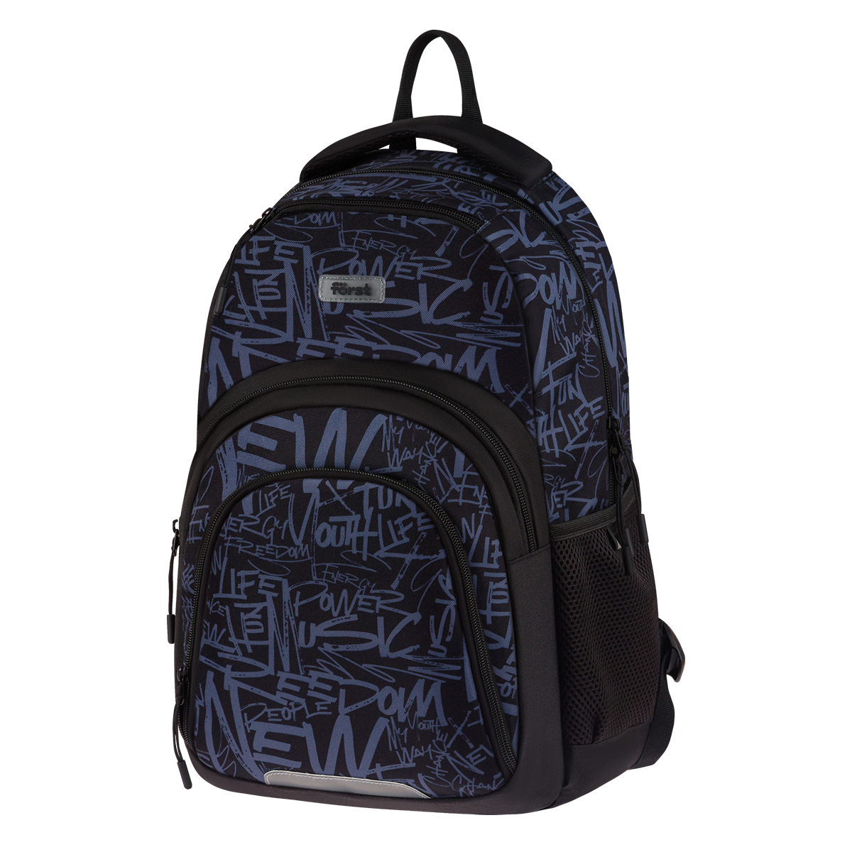 Рюкзак 42*28,5*12,5см  формоустойчивый, черный "Först" Free people FT-RM-082501
