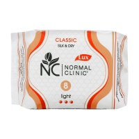 Прокладки гигиенические "Normal clinic" Lux, 4 капли, 8шт NCF15K