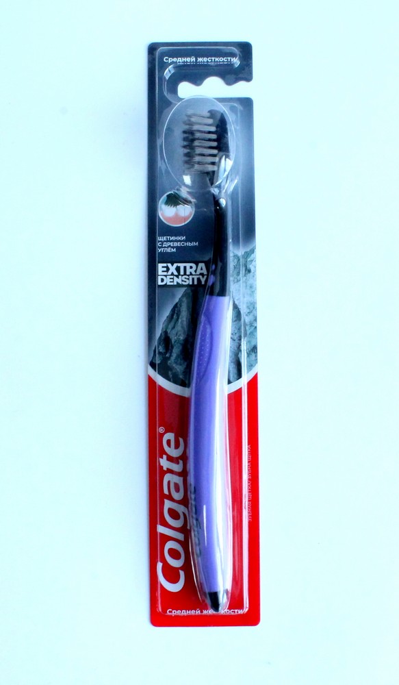 Зубная щётка "Colgate" Extra density, 1шт средняя щетина 08897