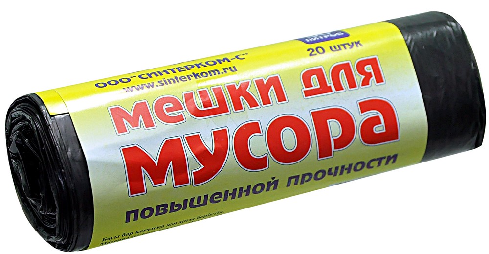 Мешки для мусора 30л, 30шт  "Синтерком-С" 20389